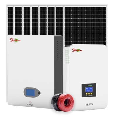 Complete Solar System 5KW Off Grid Solar Power System Kit for Home |SRSOLAR